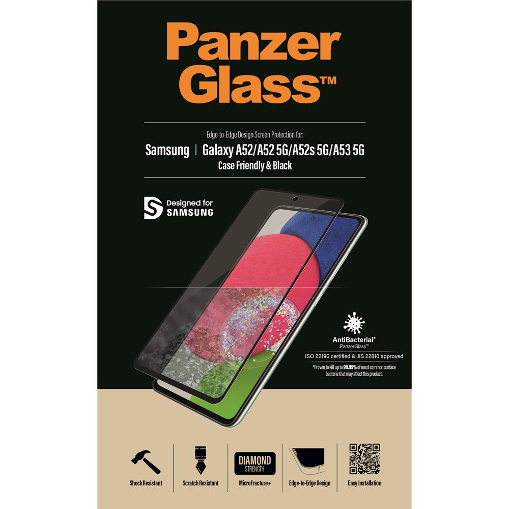 PanzerGlass szko hartowane Ultra-Wide Fit Samsung A52 / 9