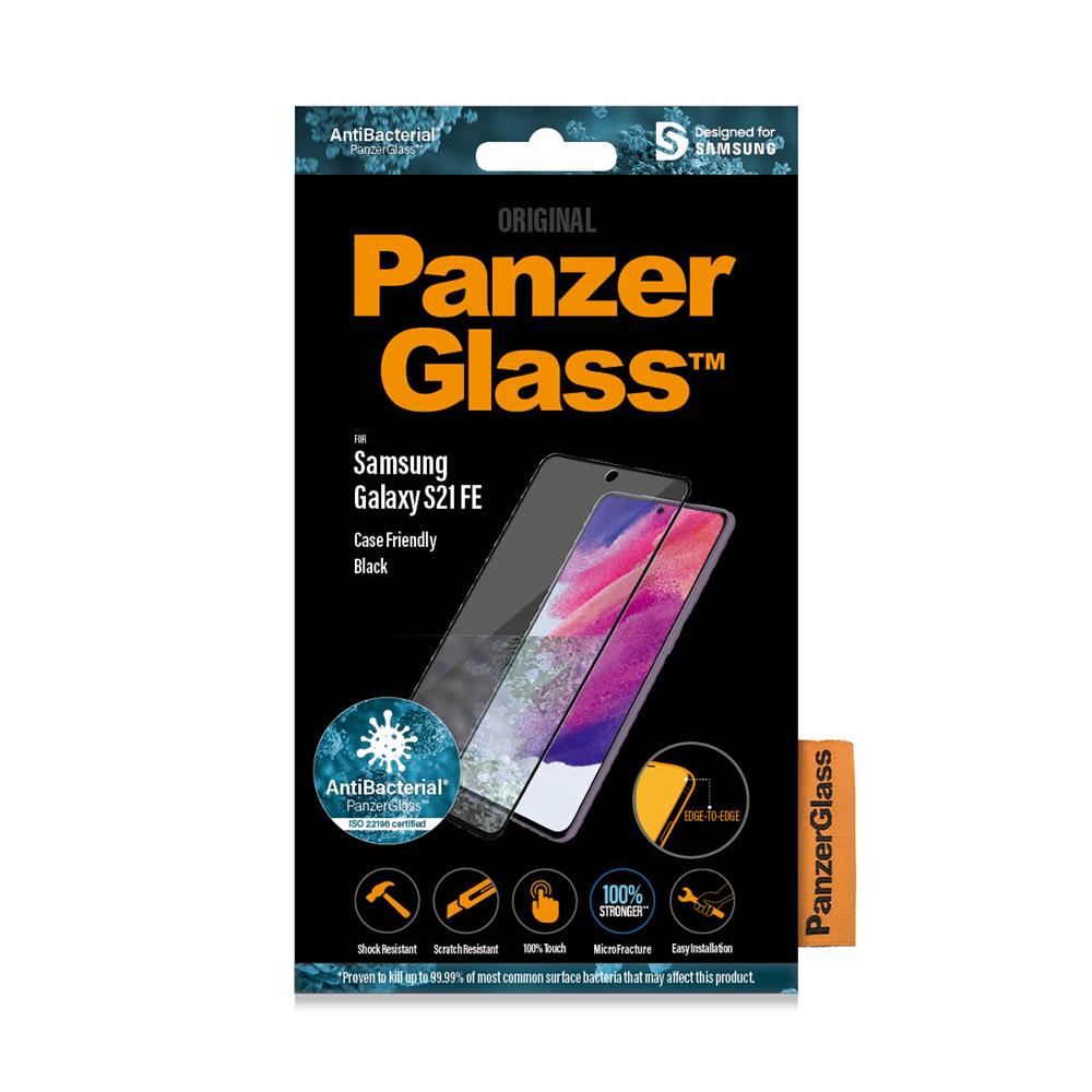 PanzerGlass szk�o hartowane Ultra-Wide Fit Fingerprint Samsung S21 FE / 2
