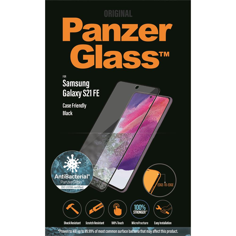 PanzerGlass szko hartowane Ultra-Wide Fit Fingerprint Samsung S21 FE / 9