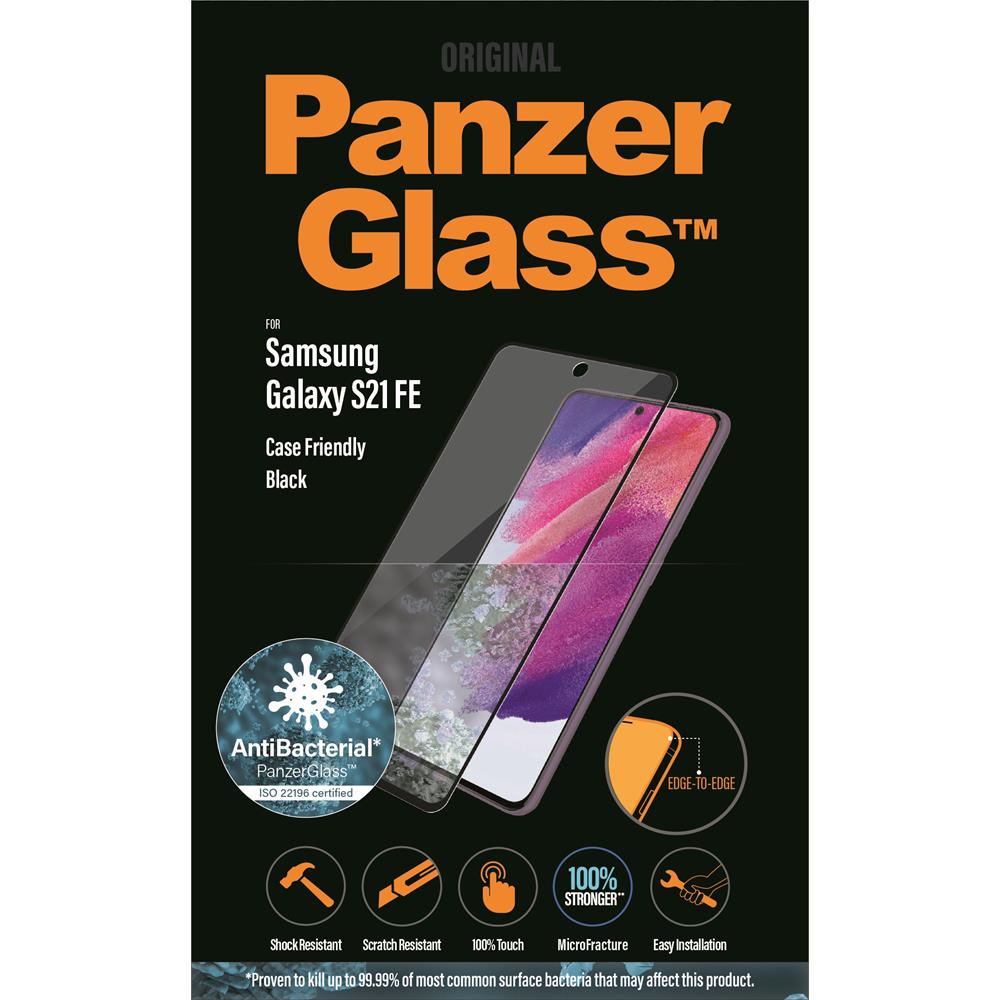 PanzerGlass szk�o hartowane Ultra-Wide Fit Fingerprint Samsung S21 FE / 9