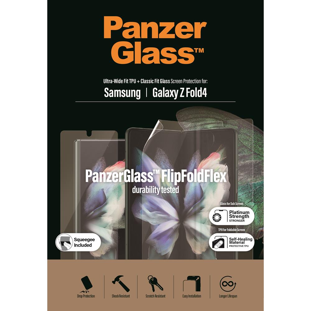 PanzerGlass szko hartowane Ultra-Wide Fit Zestaw Samsung Galaxy Z Fold 4 / 4