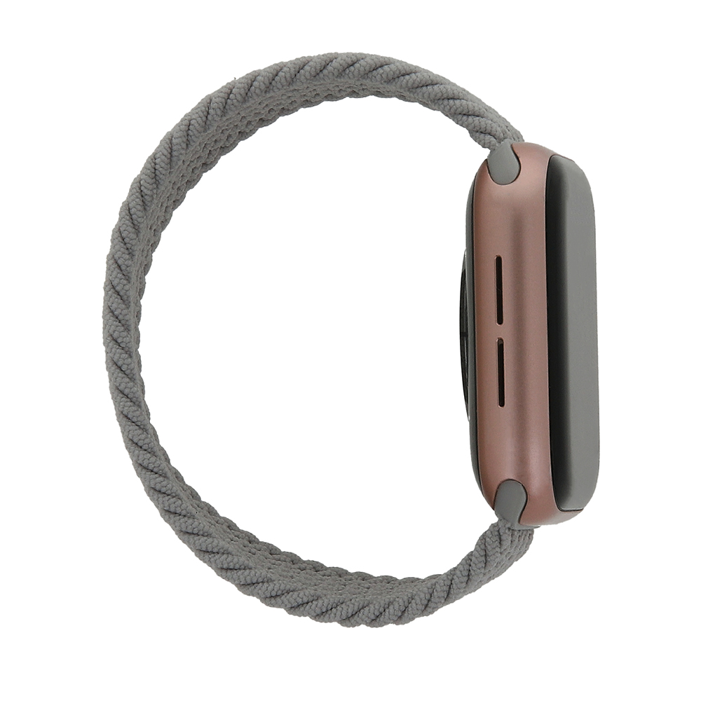 Pasek elastyczny M do Apple Watch 38/40/41 mm d. 145 mm jasno szary / 3