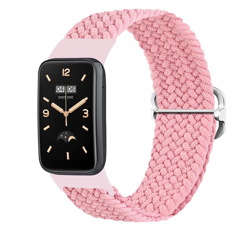 Pasek Pleciony Mi Band 7 Pro / M7 Pro (1), PINK / RӯOWY