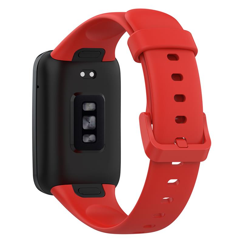 Pasek Silikonowy Mi Band 7 Pro / M7 Pro (10), RED / CZERWONY / 3