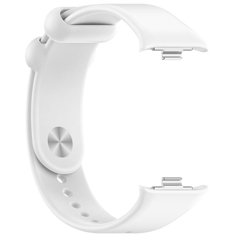 Pasek Silikonowy Mi Band 8 Pro / M8 Pro (12), WHITE / BIA�Y / 2