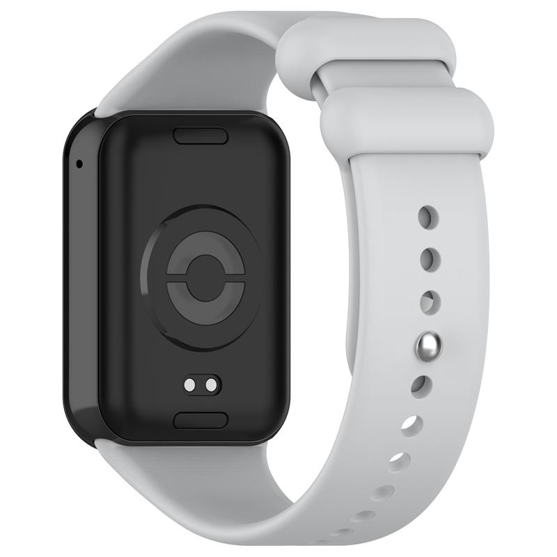 Pasek Silikonowy Mi Band 8 Pro / M8 Pro (3), GRAY / SZARY / 4