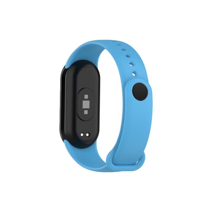 Pasek Silikonowy Mi Band 9 / M9 / 8 / M8 (11), BLUE / NIEBIESKi / 3