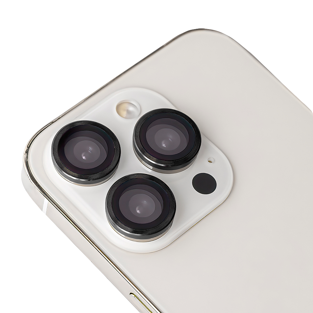 Pojedyncze szko na aparat czarny Apple iPhone 12 Pro Max (6.7 cali)