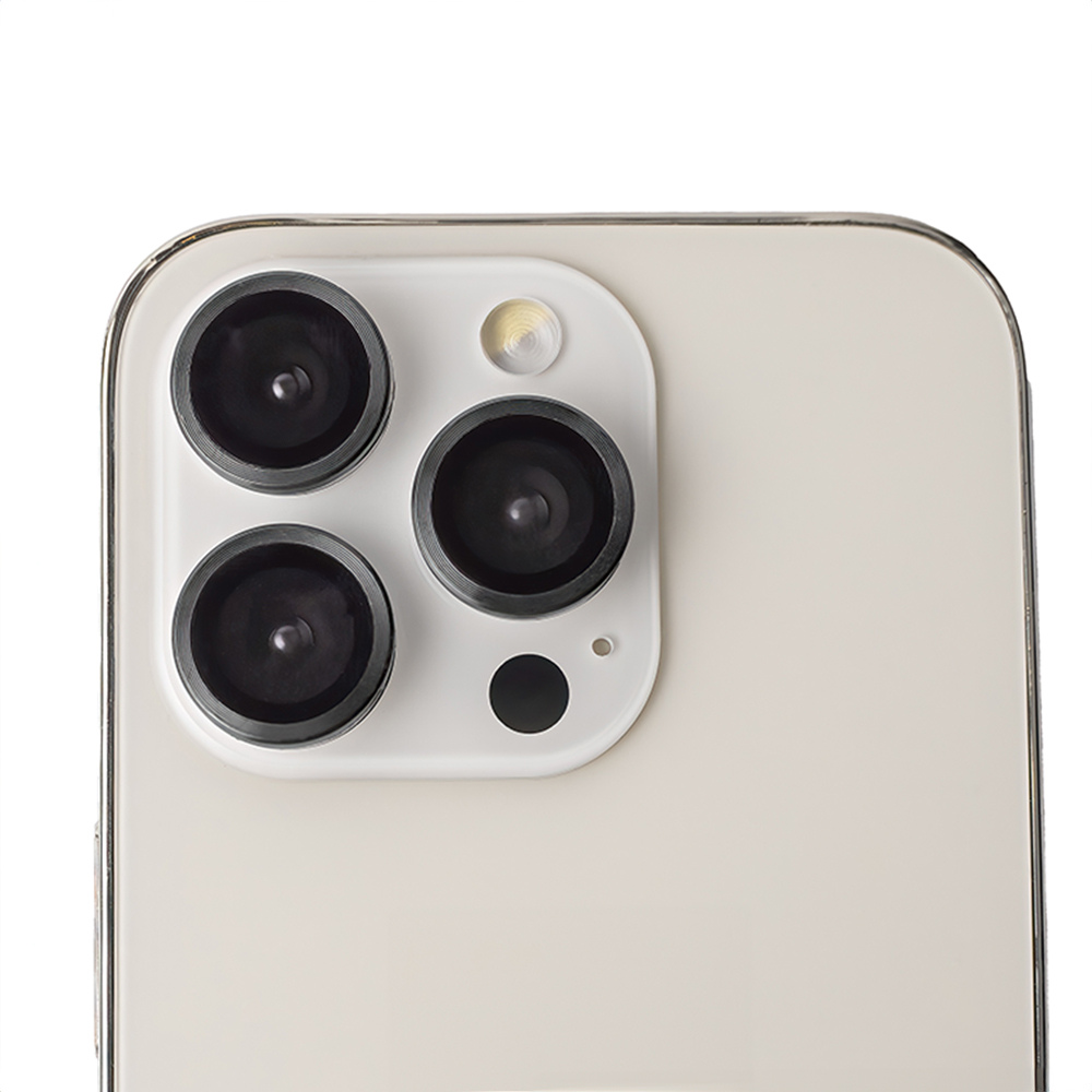 Pojedyncze szko na aparat czarny Apple iPhone 15 Pro Max / 5