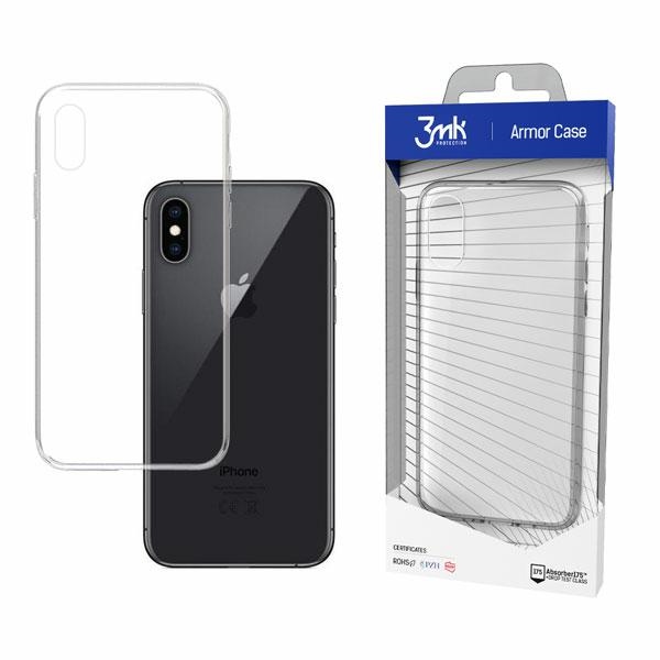 Pokrowiec 3MK All-Safe AC przeźroczysty Apple iPhone X Pokrowiec 3MK All-Safe AC przeźroczysty Apple iPhone X