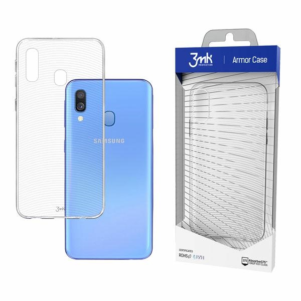 Pokrowiec 3MK Armor Case przeźroczysty Samsung Galaxy A40 Pokrowiec 3MK Armor Case przeźroczysty Samsung Galaxy A40
