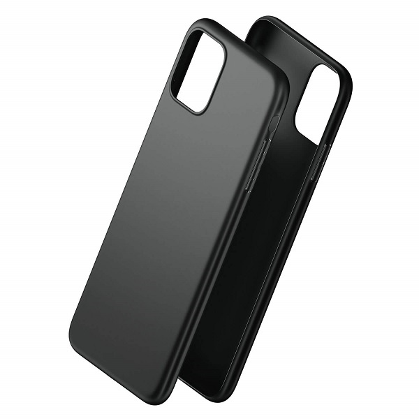 Pokrowiec 3MK Matt Case czarny Apple iPhone 11
