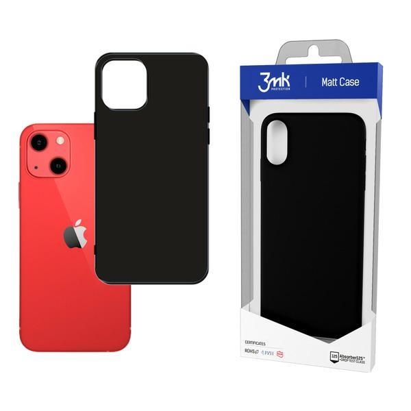 Pokrowiec 3MK Matt Case czarny Apple iPhone 13 Mini Pokrowiec 3MK Matt Case czarny Apple iPhone 13 Mini