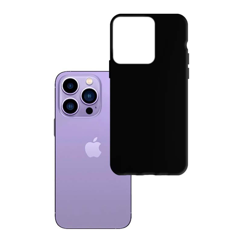 Pokrowiec 3MK Matt Case czarny Apple iPhone 14 Pro Pokrowiec 3MK Matt Case czarny Apple iPhone 14 Pro