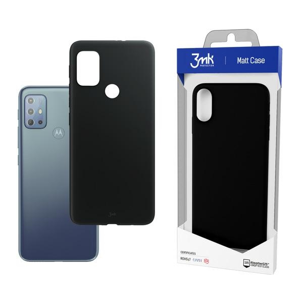 Pokrowiec 3MK Matt Case czarny Motorola Moto G20