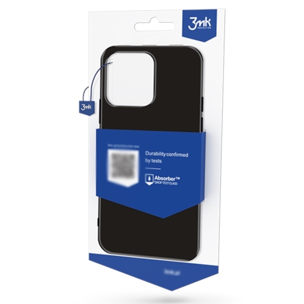 Pokrowiec 3MK Matt Case czarny Samsung Galaxy A14 4G