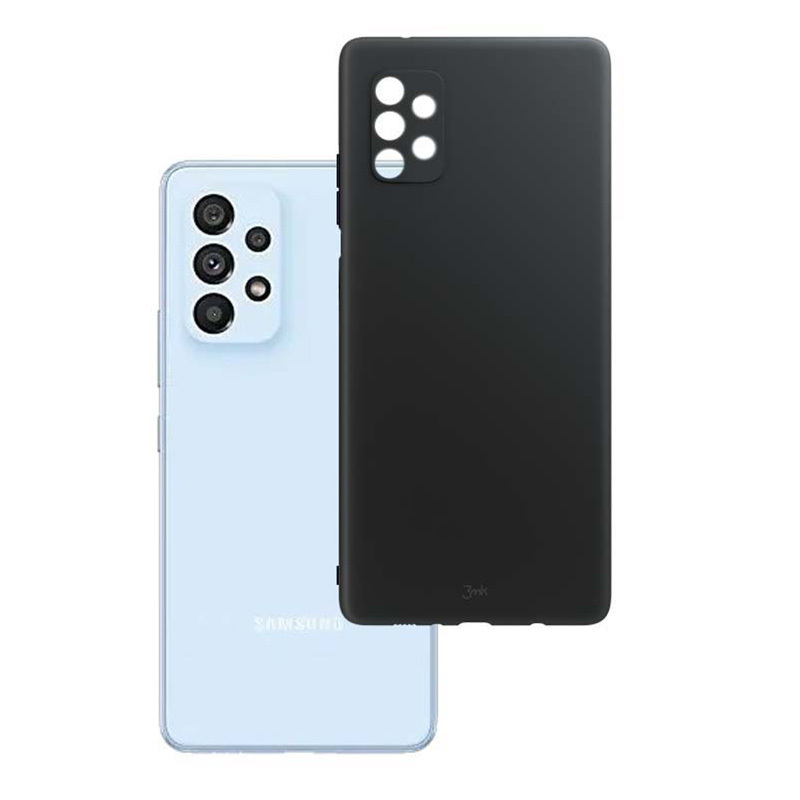 Pokrowiec 3MK Matt Case czarny Samsung Galaxy A53 5G