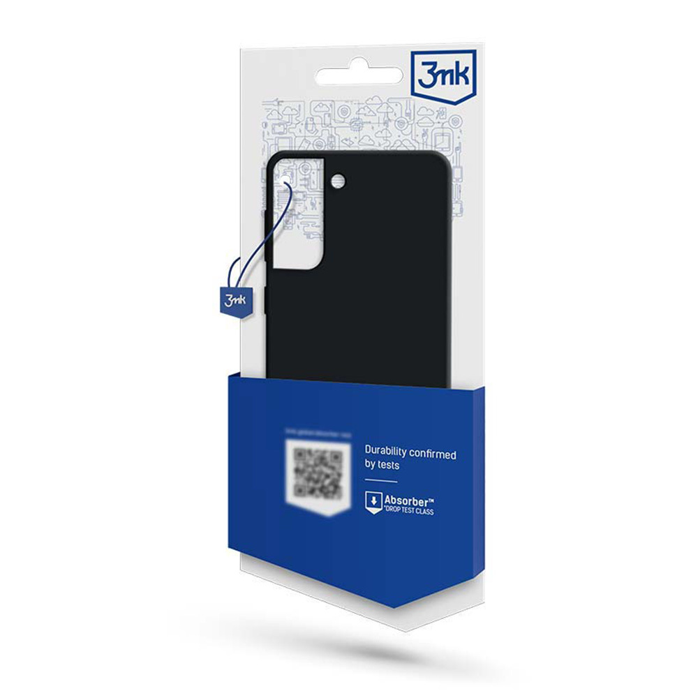 Pokrowiec 3MK Matt Case czarny Samsung Galaxy S23 / 7
