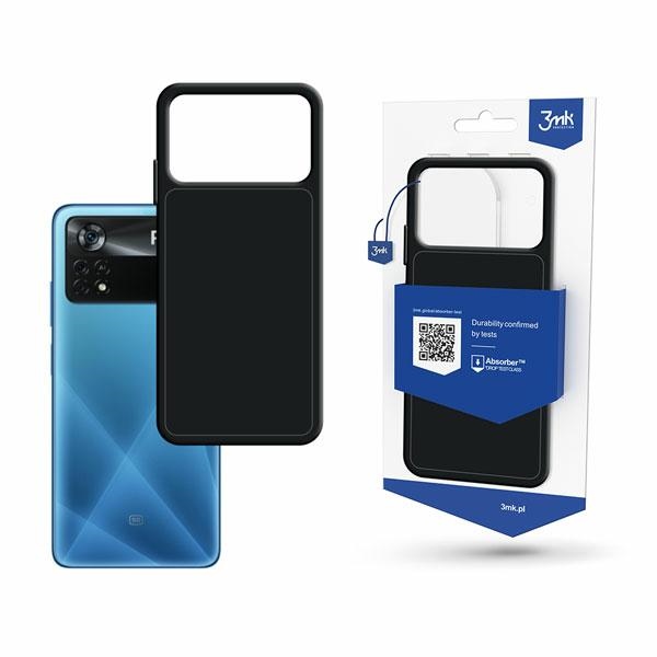 Pokrowiec 3MK Matt Case czarny Xiaomi POCO X4 Pro 5G
