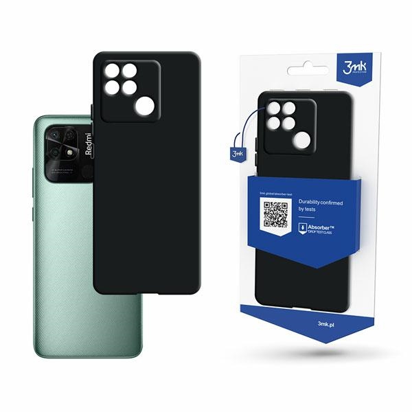 Pokrowiec 3MK Matt Case czarny Xiaomi Redmi 10C