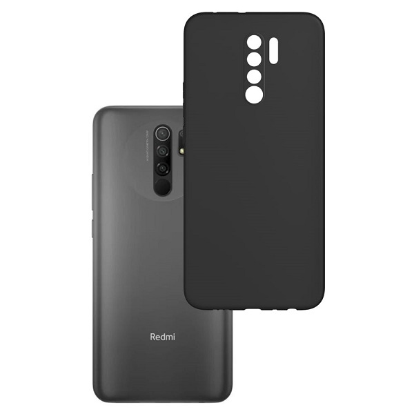 Pokrowiec 3MK Matt Case czarny Xiaomi Redmi 9