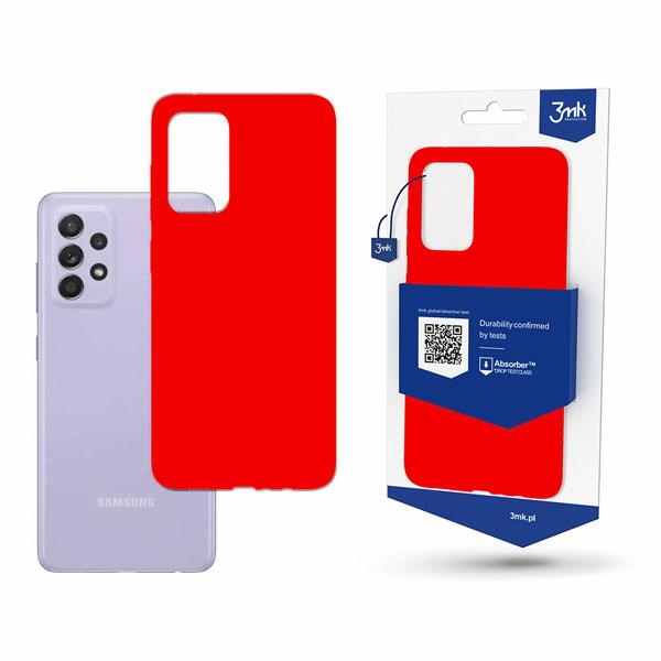 Pokrowiec 3MK Matt Case czerwony Samsung A52