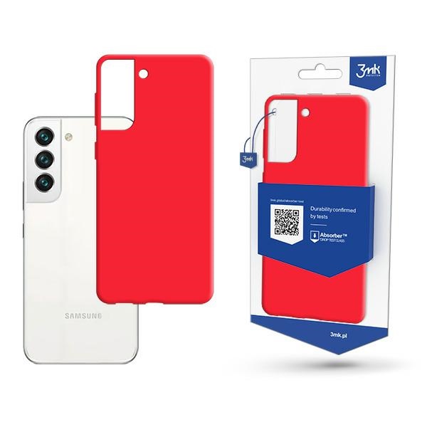 Pokrowiec 3MK Matt Case czerwony Samsung Galaxy S22