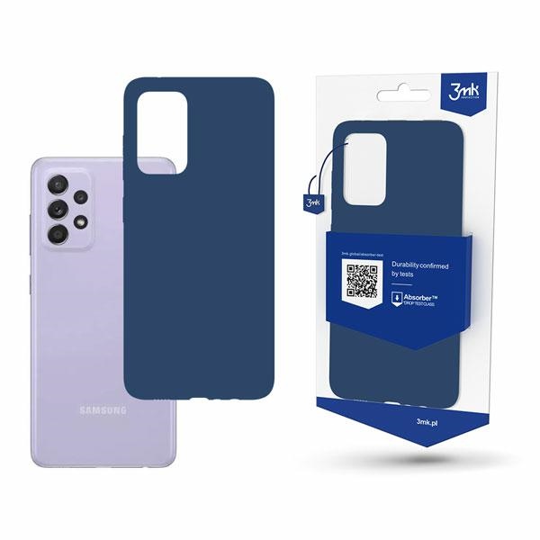 Pokrowiec 3MK Matt Case granatowy Samsung A52 4G