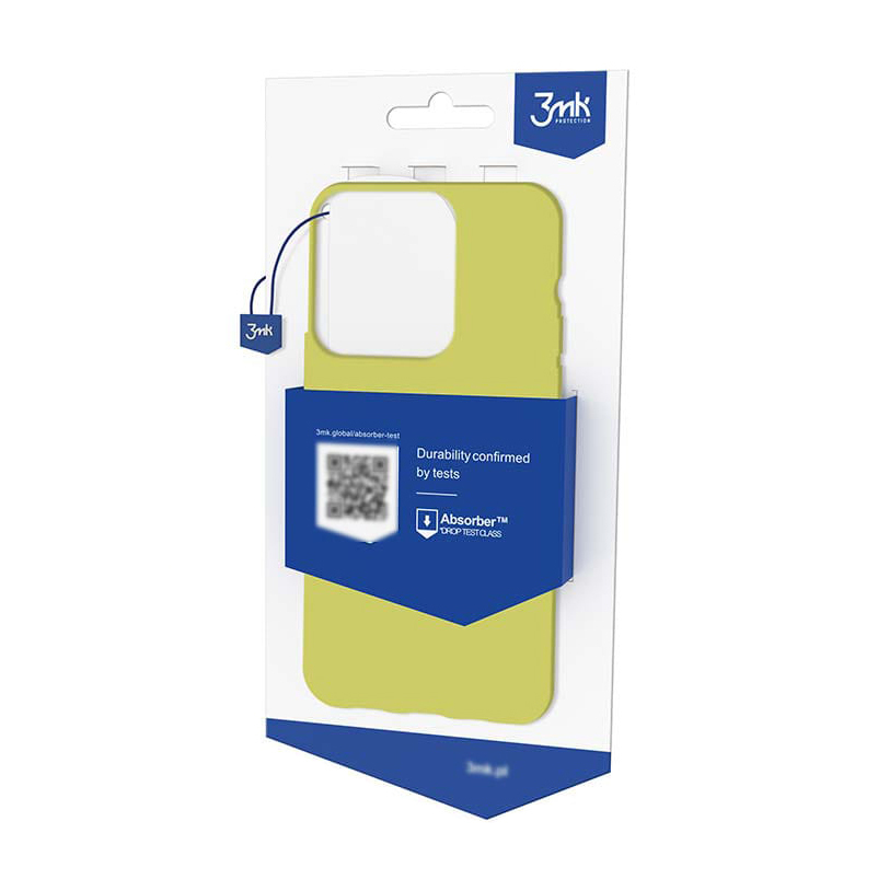 Pokrowiec 3MK Matt Case limonkowy Apple iPhone 14 Pro Max / 6 Pokrowiec 3MK Matt Case limonkowy Apple iPhone 14 Pro Max / 6