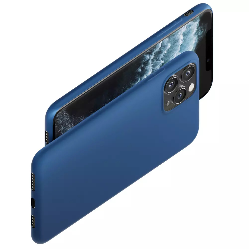 Pokrowiec 3MK Matt Case niebieski Apple iPhone 14 / 4