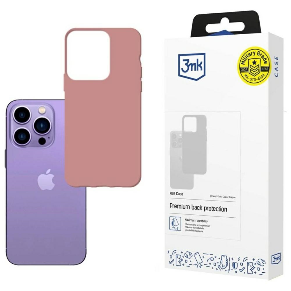 Pokrowiec 3MK Matt Case różowy Apple iPhone 14 Pro Max Pokrowiec 3MK Matt Case różowy Apple iPhone 14 Pro Max