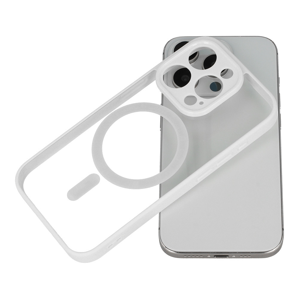 Pokrowiec Acrylic Color Magsafe Case bia�y Apple iPhone 15 Pro Max / 4