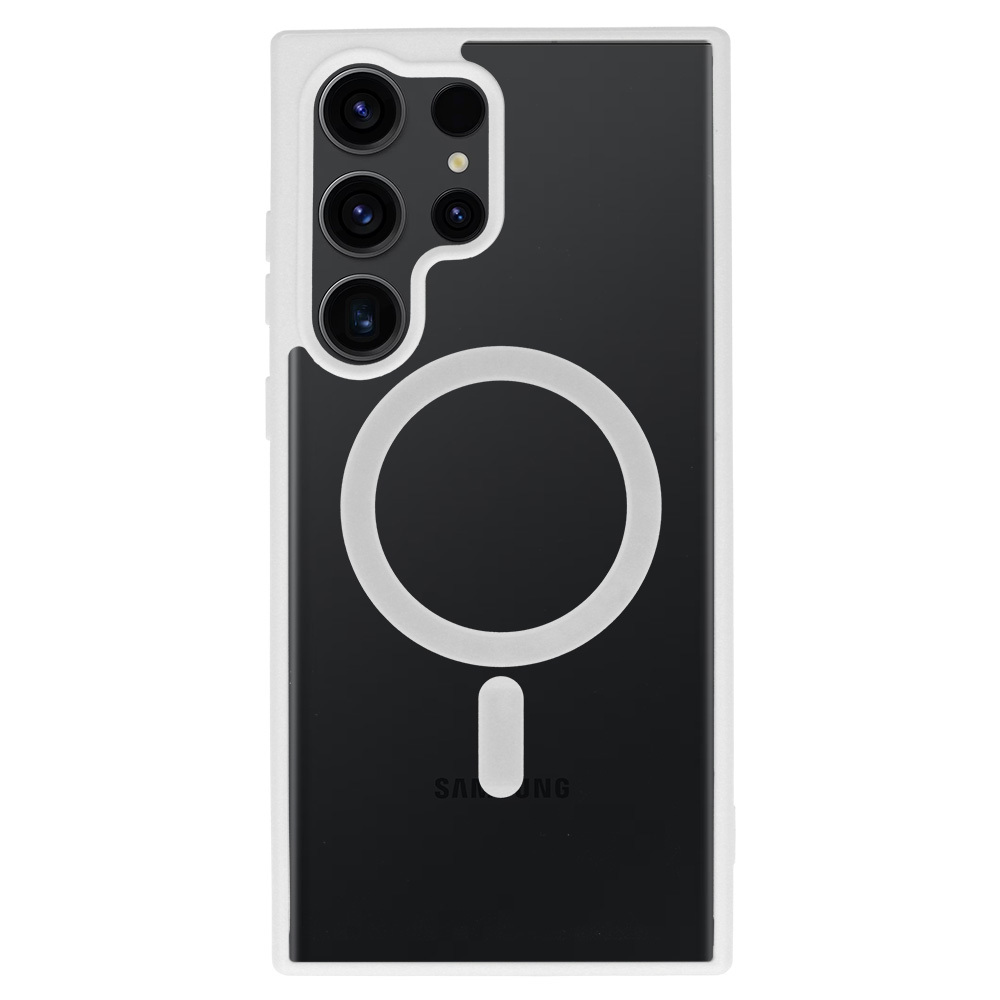 Pokrowiec Acrylic Color Magsafe Case bia�y Samsung Galaxy S23 Ultra / 2