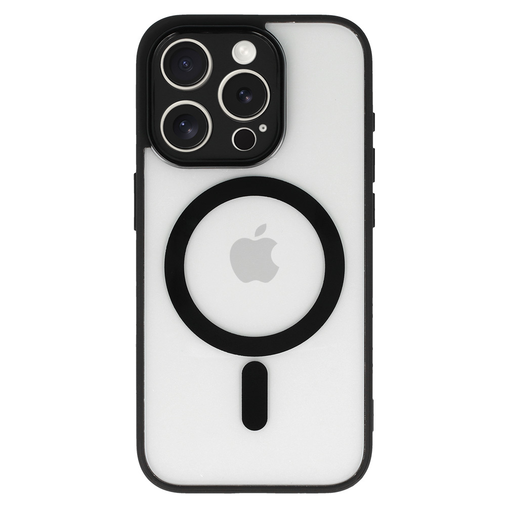 Pokrowiec Acrylic Color Magsafe Case czarny Apple iPhone 12 Pro Max / 2
