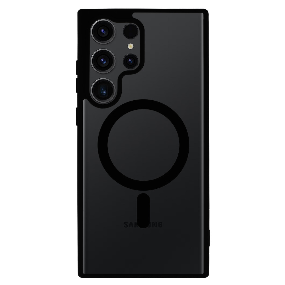 Pokrowiec Acrylic Color Magsafe Case czarny Samsung Galaxy S23 Ultra / 2