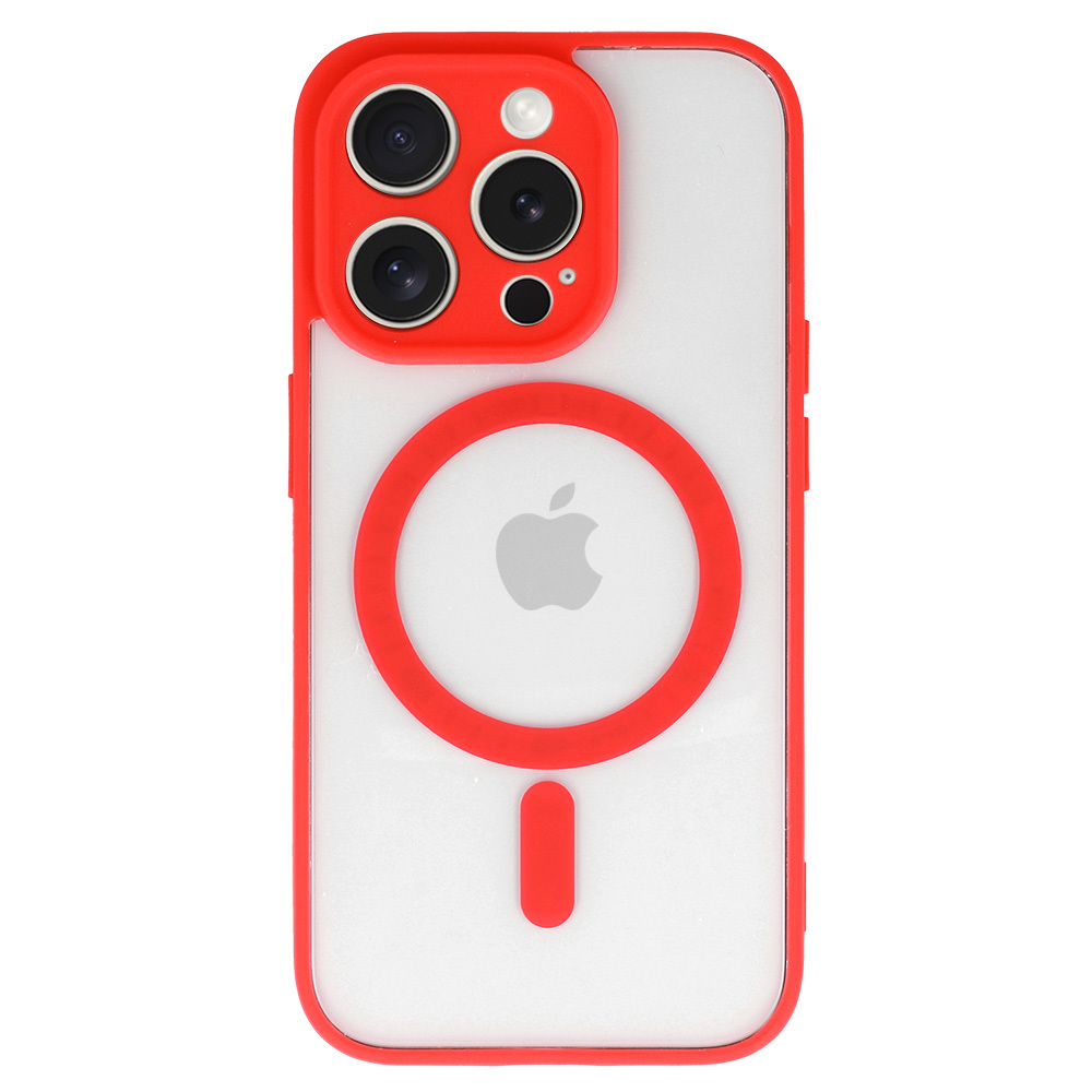 Pokrowiec Acrylic Color Magsafe Case czerwony Apple iPhone 13 / 2