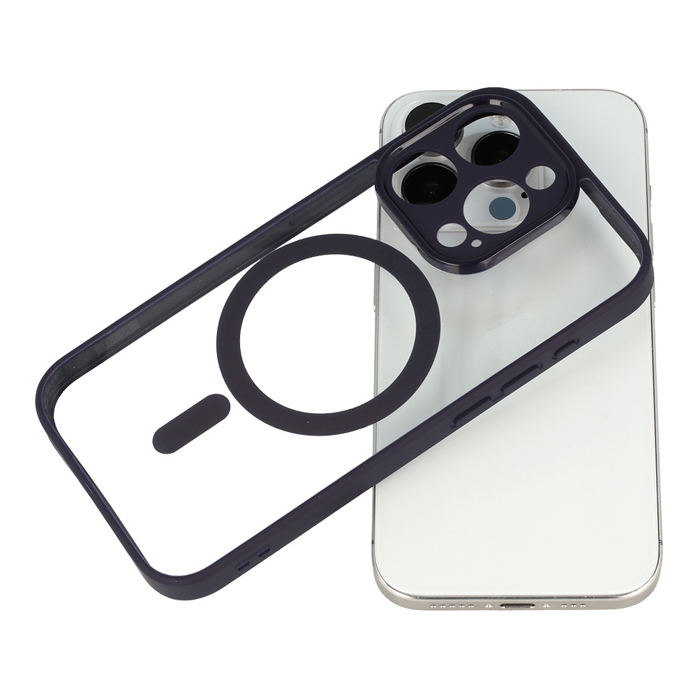 Pokrowiec Acrylic Color Magsafe Case fioletowy Apple iPhone 12 Pro / 4