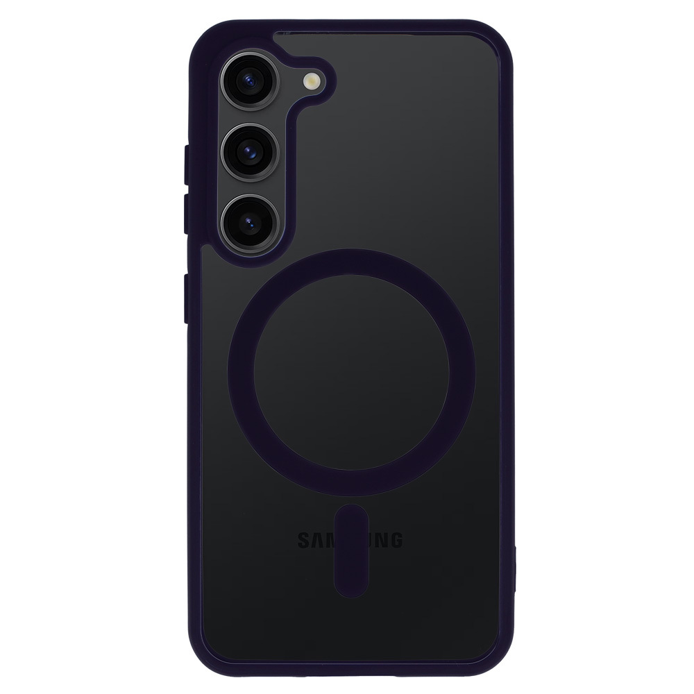 Pokrowiec Acrylic Color Magsafe Case fioletowy Samsung Galaxy S22 / 2