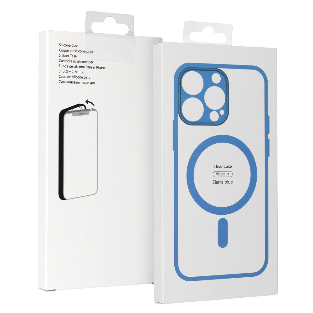 Pokrowiec Acrylic Color Magsafe Case jasnoniebieski Apple iPhone 12 Pro Max / 6