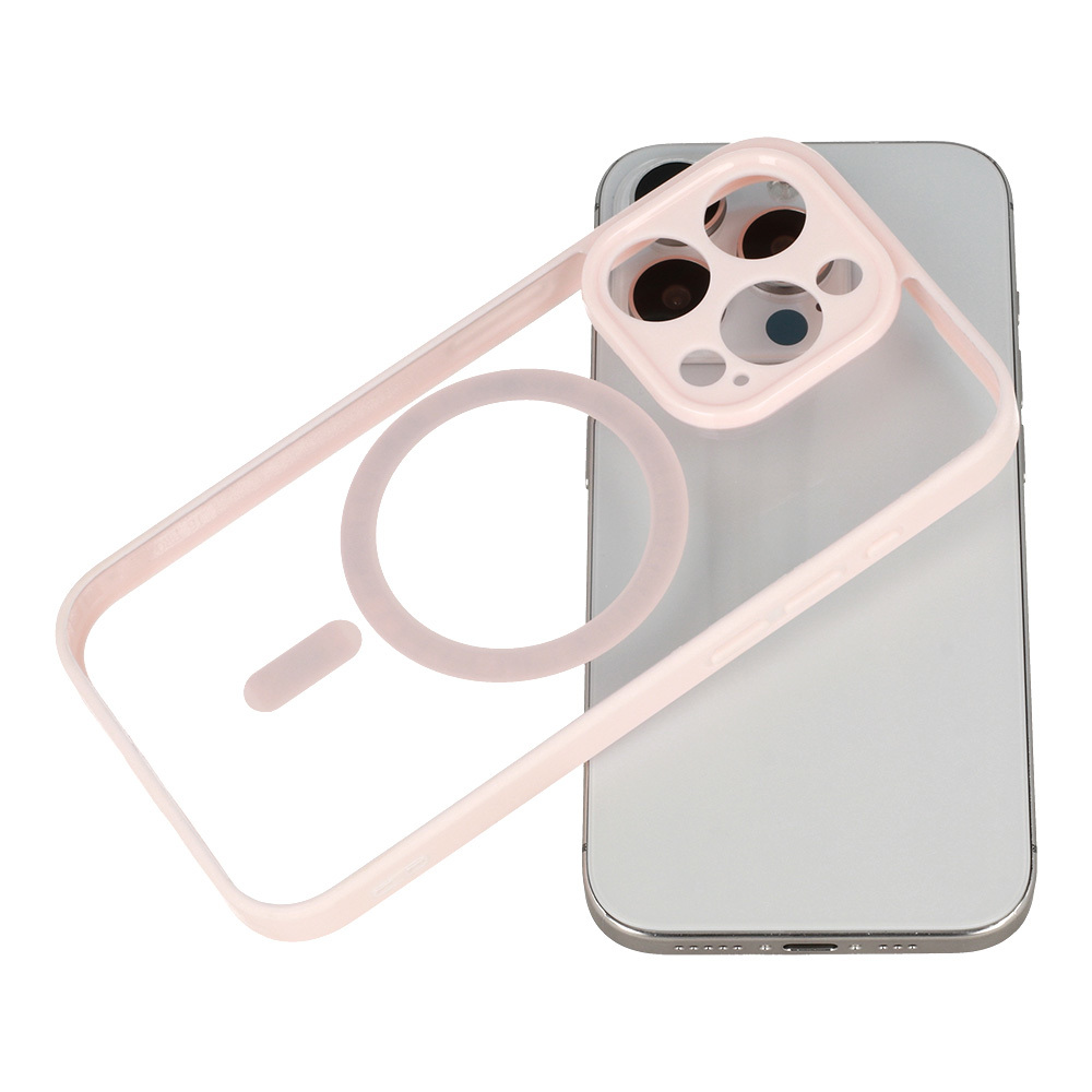 Pokrowiec Acrylic Color Magsafe Case jasnorowy Apple iPhone 11 / 4