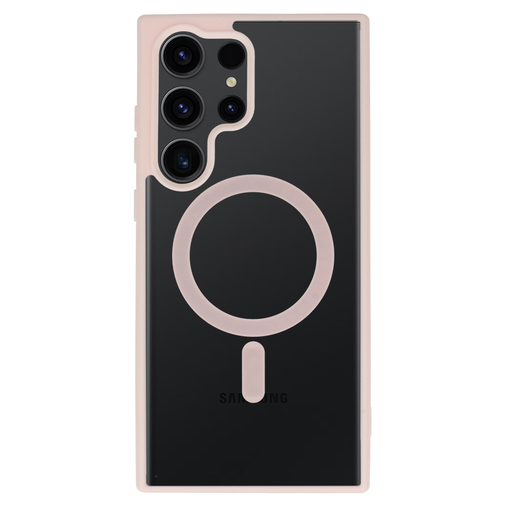 Pokrowiec Acrylic Color Magsafe Case jasnor�owy Samsung Galaxy S23 Ultra / 2