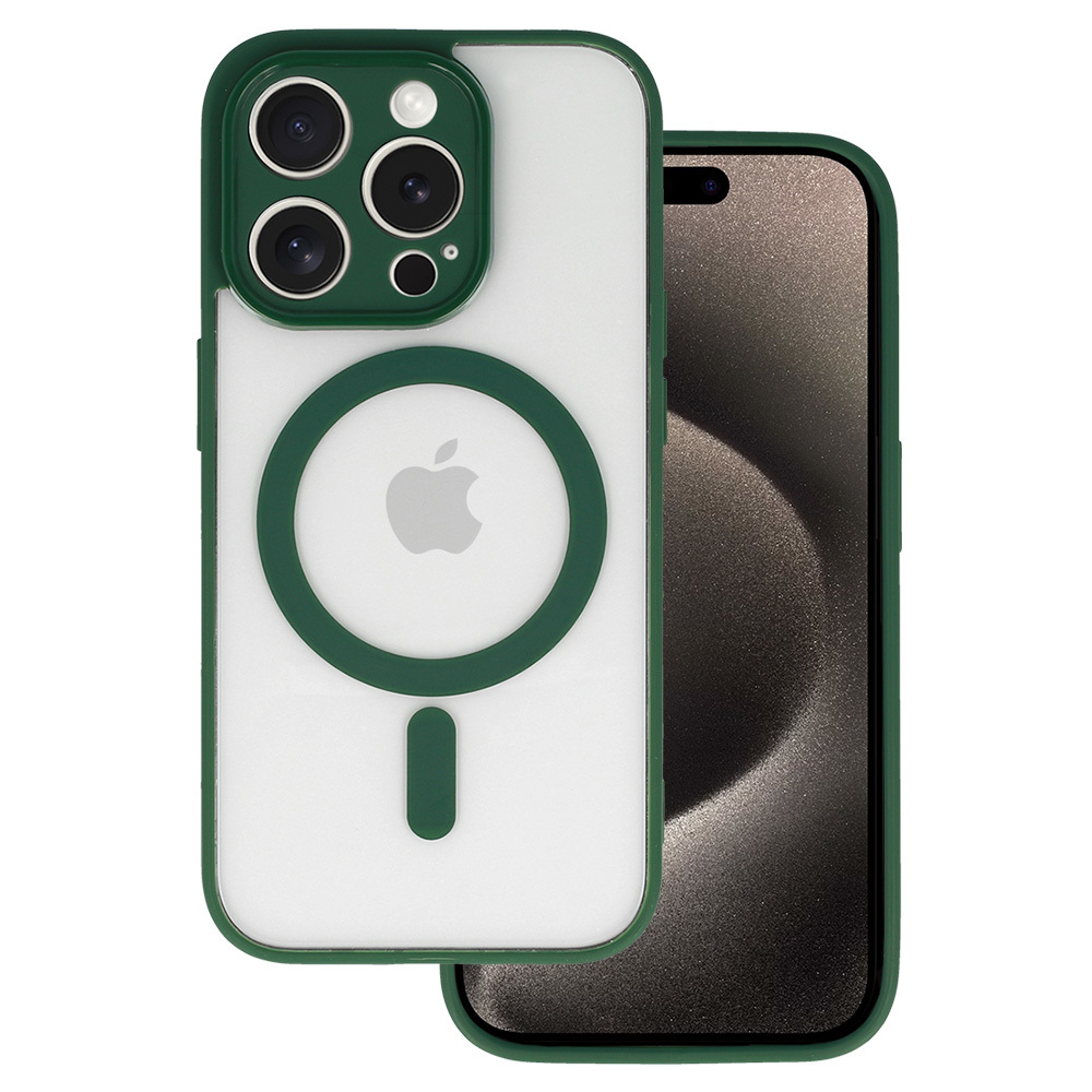 Pokrowiec Acrylic Color Magsafe Case zielony Apple iPhone 12 Pro Max