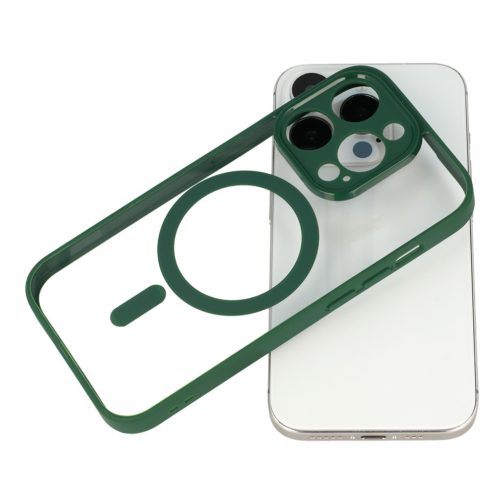 Pokrowiec Acrylic Color Magsafe Case zielony Apple iPhone 12 Pro Max / 4