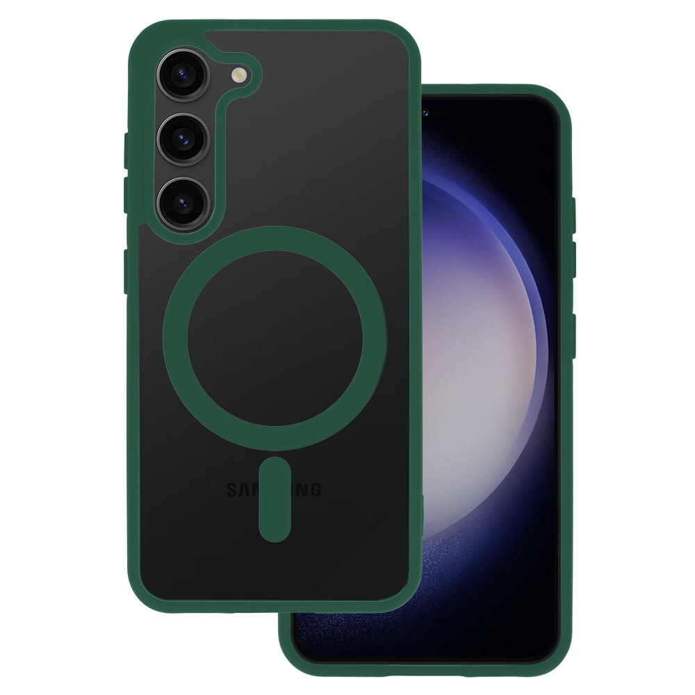 Pokrowiec Acrylic Color Magsafe Case zielony Samsung Galaxy S23