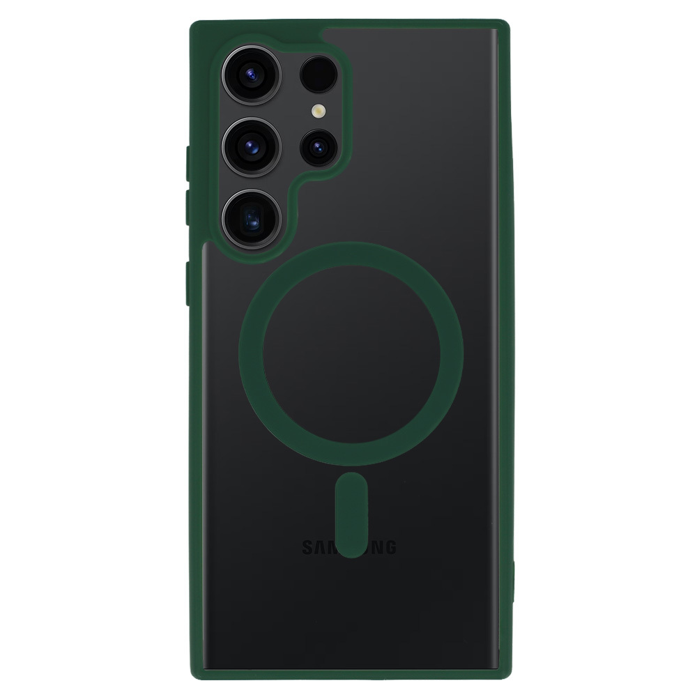 Pokrowiec Acrylic Color Magsafe Case zielony Samsung Galaxy S23 Ultra / 2
