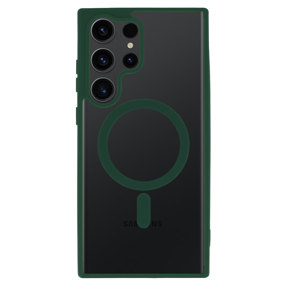 Pokrowiec Acrylic Color Magsafe Case zielony Samsung Galaxy S24 Ultra / 2