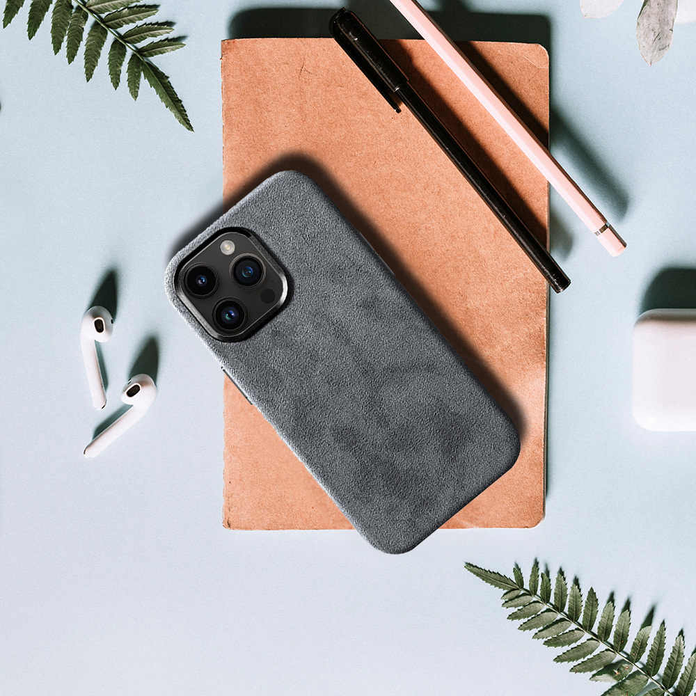 Pokrowiec Alcane Magsafe Case szary Apple iPhone 15 Plus / 6 Pokrowiec Alcane Magsafe Case szary Apple iPhone 15 Plus / 6