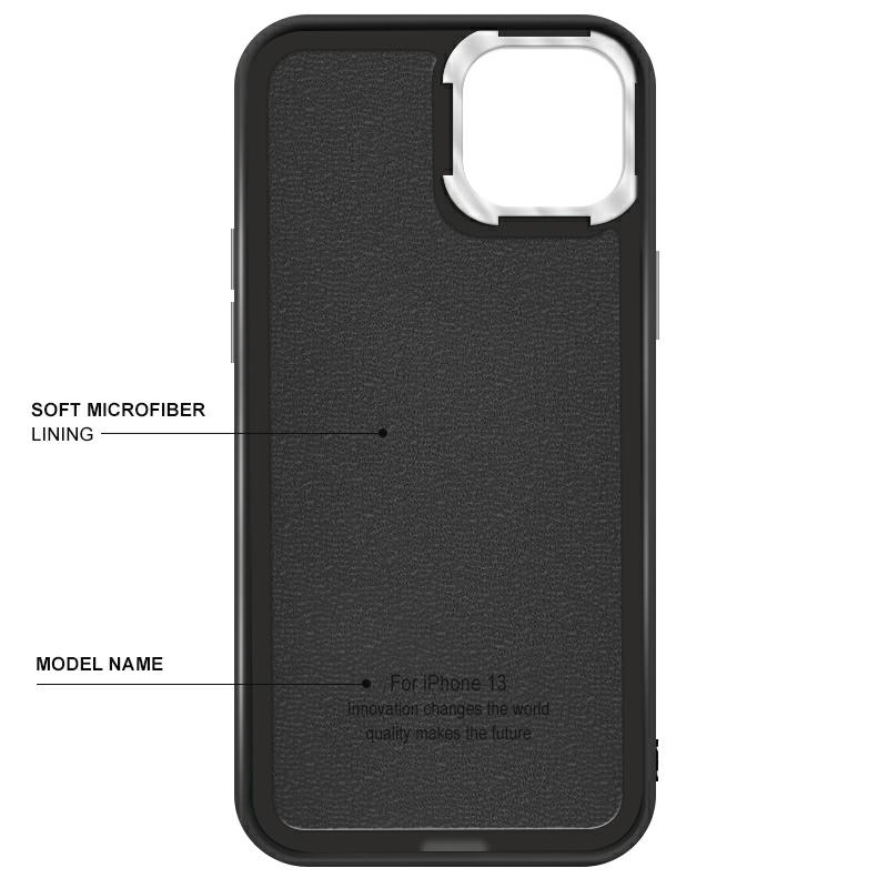 Pokrowiec Ambi Case czarny Apple iPhone 12 Pro / 3 Pokrowiec Ambi Case czarny Apple iPhone 12 Pro / 3