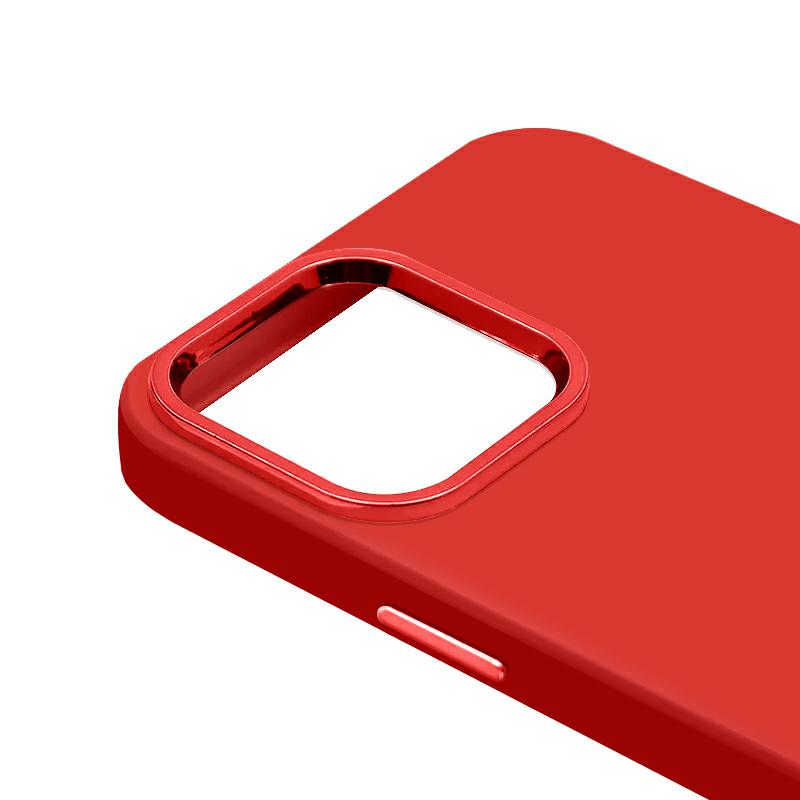 Pokrowiec Ambi Case czerwony Apple iPhone 12 Pro / 2 Pokrowiec Ambi Case czerwony Apple iPhone 12 Pro / 2
