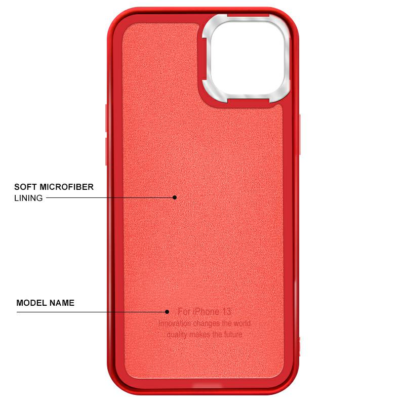 Pokrowiec Ambi Case czerwony Apple iPhone 12 Pro / 3 Pokrowiec Ambi Case czerwony Apple iPhone 12 Pro / 3